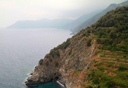 A view from Cinque Terre