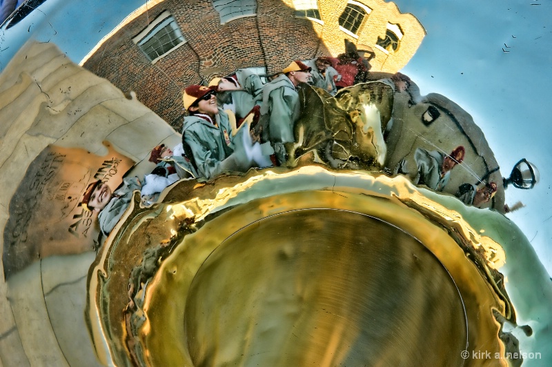 reflections of a tuba
