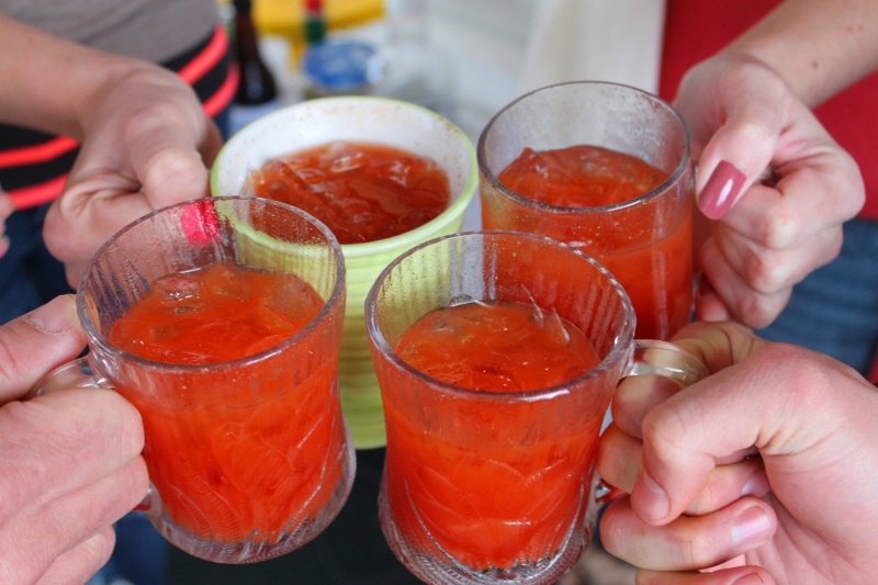 Bloody Marys Toast