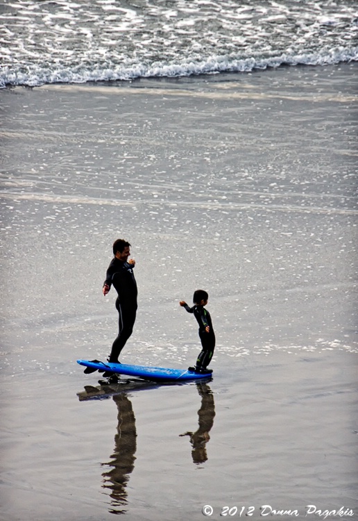 Father & Son Hang Ten Lesson 