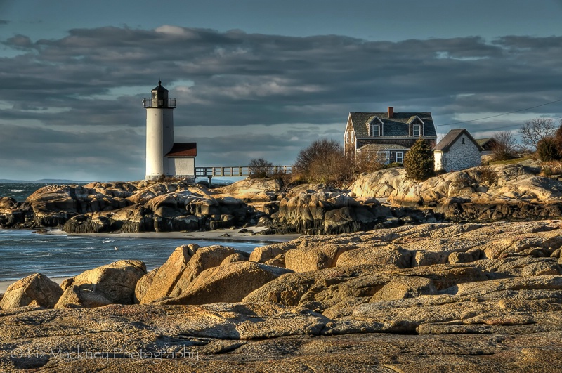 Annisquam Lighthouse From The Rocks
