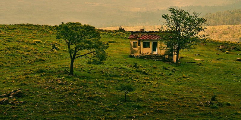 Old house on the hills