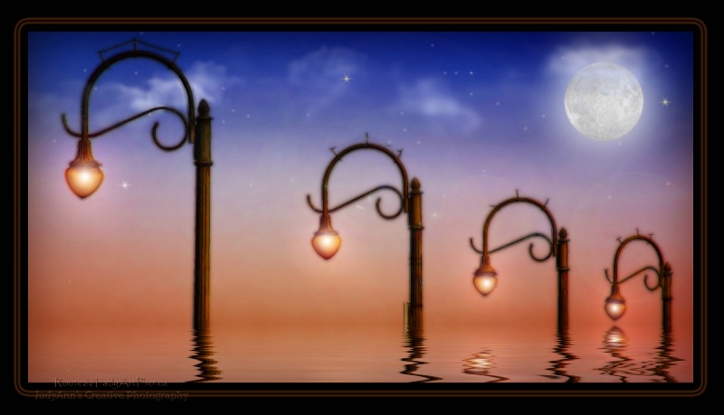 Lamp Posts - ID: 13567622 © JudyAnn Rector
