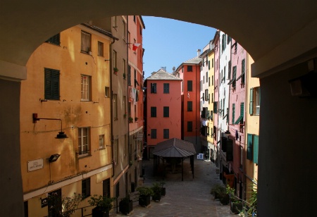 Genova, Italy: a street
