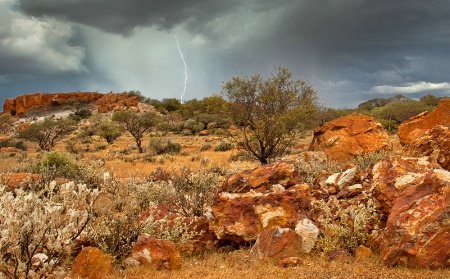 Storm Over The Granites