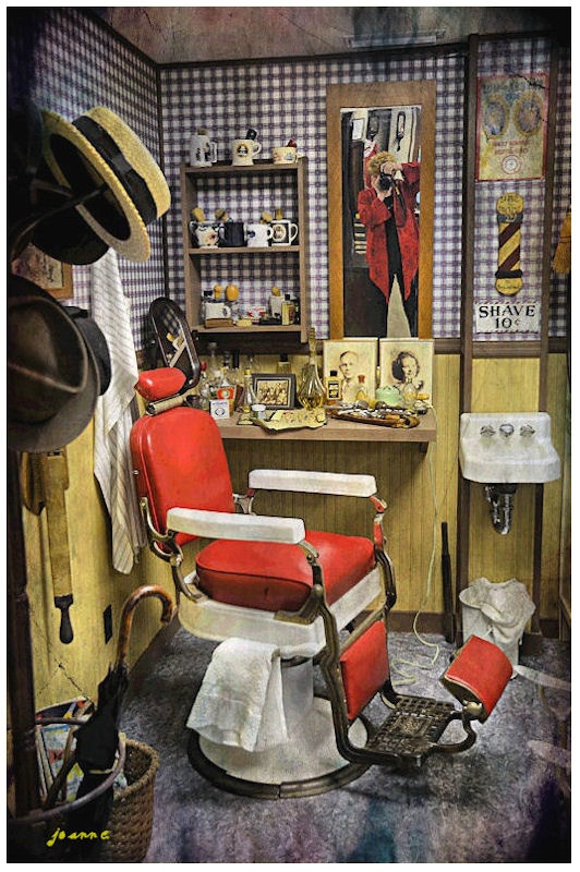 Granpa's Barber Shop..