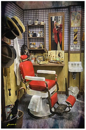 Granpa's Barber Shop..