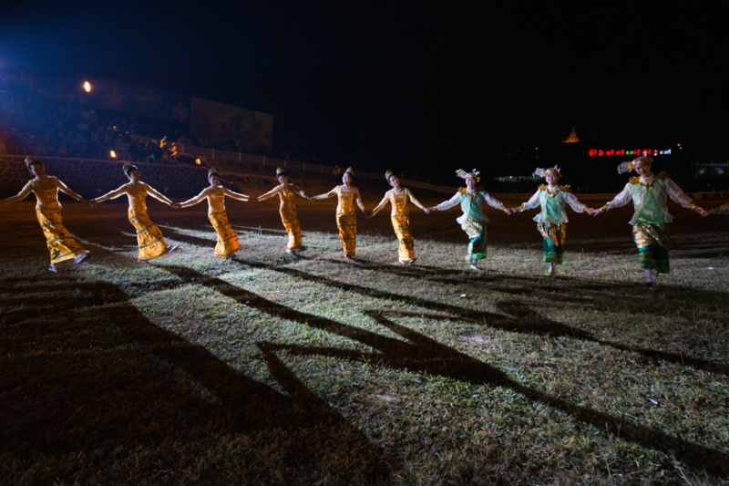 joyful festival in shan state