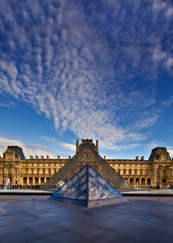 The Louvre Triangles