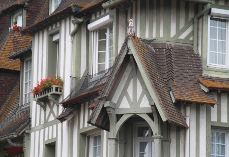 Architecture from Deauville, France