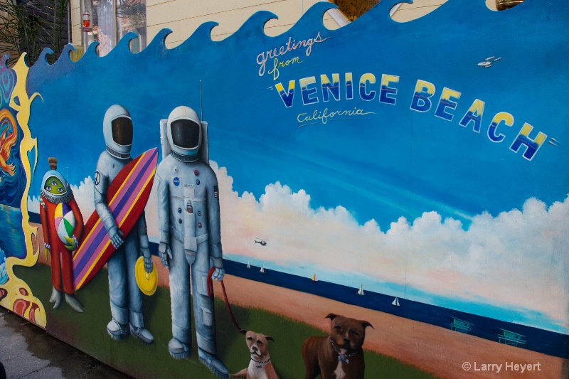 Mural in Venice Beach, CA