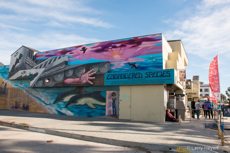 Mural in Venice Beach, CA