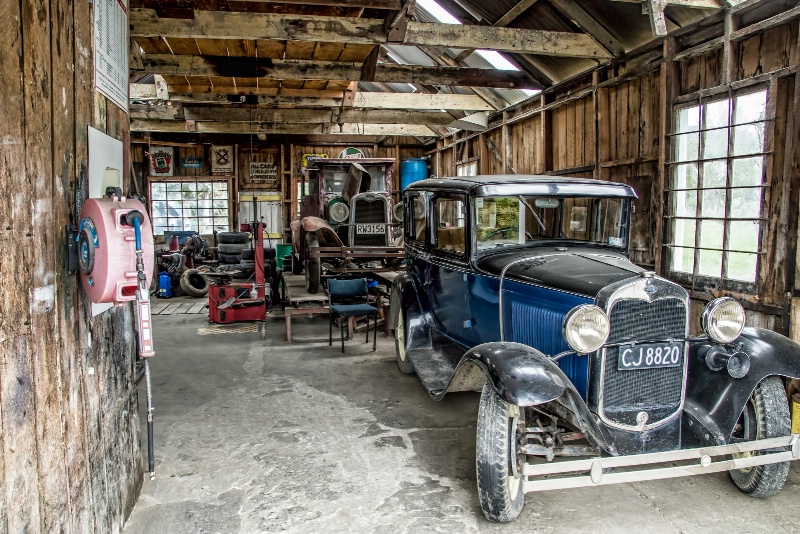 Workshop garage in New Zealand