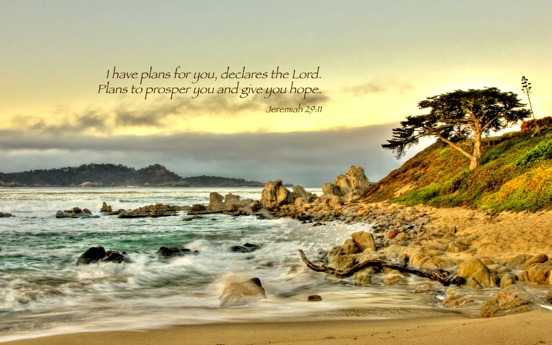 Sunrise Seascape 3 / Jeremiah 29:11 - ID: 13621172 © Leland N. Saunders