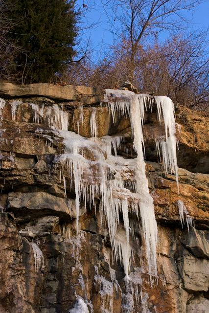 Ice in the Quarry 