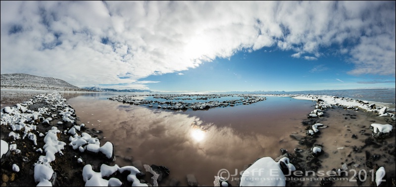 Distorted Spiral Jetty