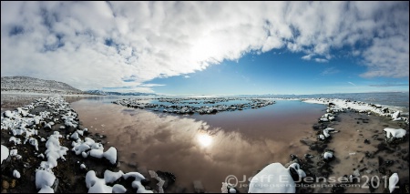 Distorted Spiral Jetty