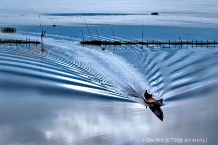 Boat and Wave