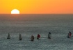 Sunset spinnakers