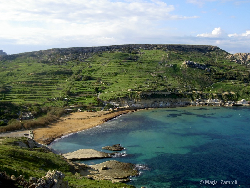 Gnejna Bay, Malta