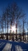 just before sunse...