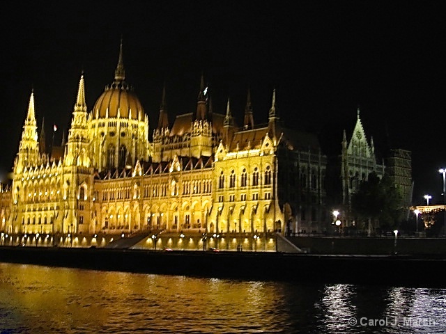 Night cruise in Budapest