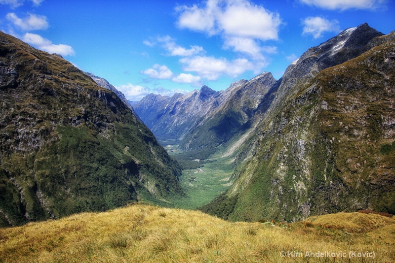 Milford Track Walk - On Top of the World