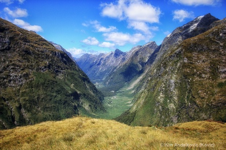 Milford Track Walk - On Top of the World