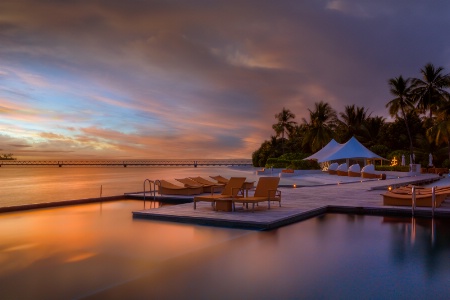A Morning Glow - Maldives