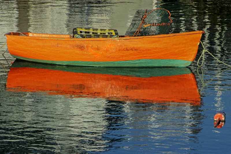 Orange boat 1