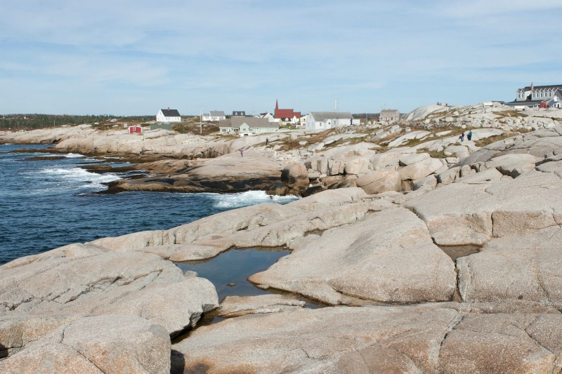 On the Rocks of Peggy's Cove (Original)