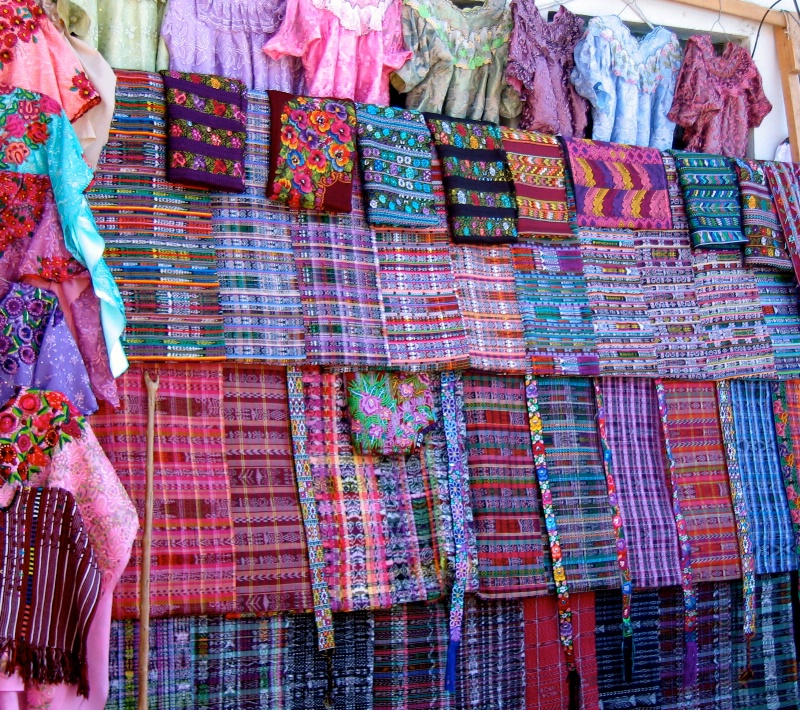 Open air market  in Guatemala