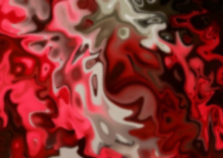 A red abstract