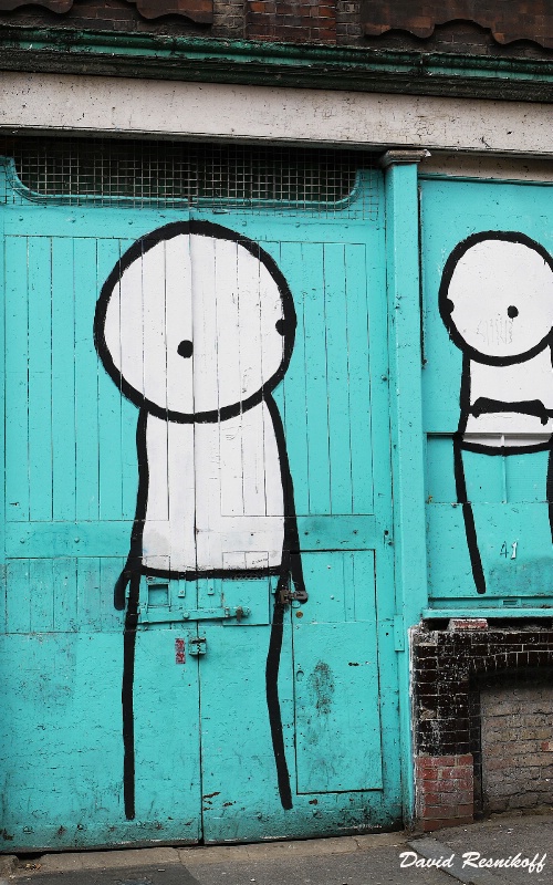 Father and Son by Stik