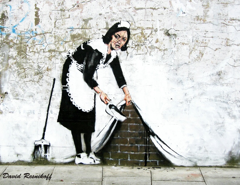 The Maid by Banksy