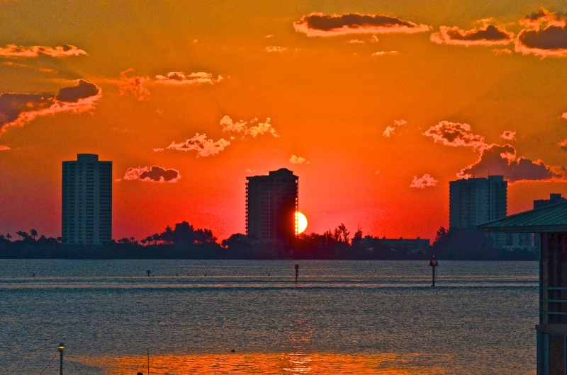 Sunrise over Singer Island