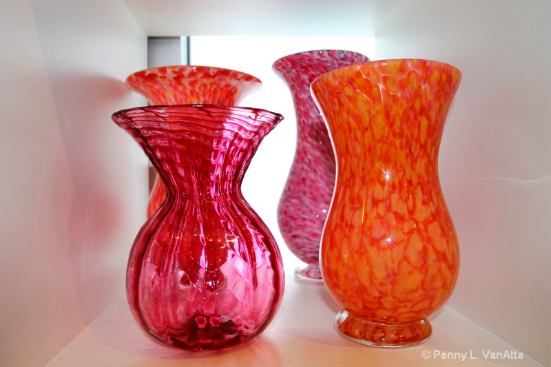 Vases in the Light Box