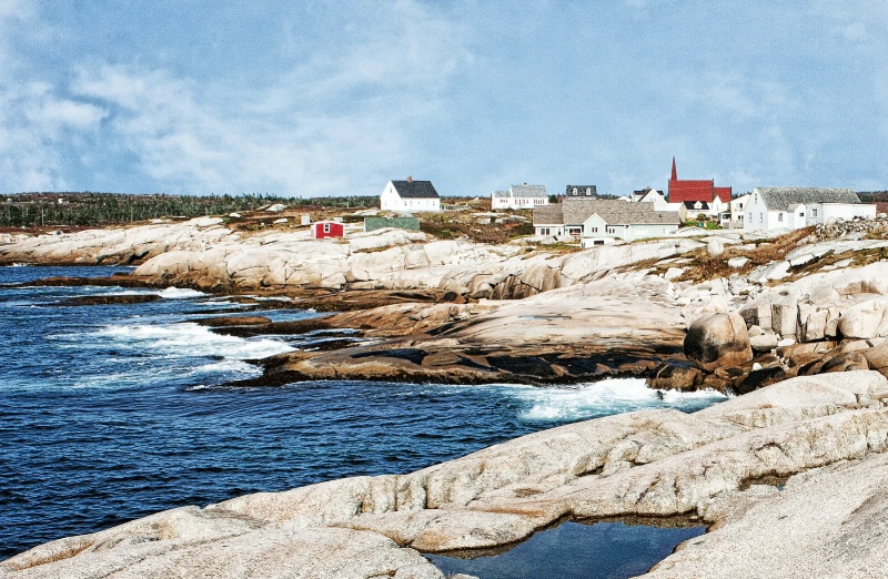 On the Rocks of Peggy's Cove