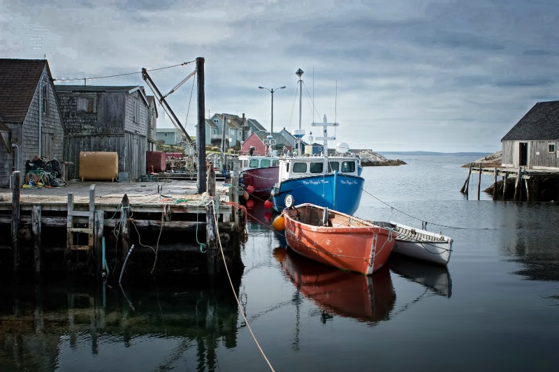 Fisherman's Dock on Peggy's Cove