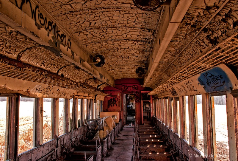 Inside an Abandoned Train