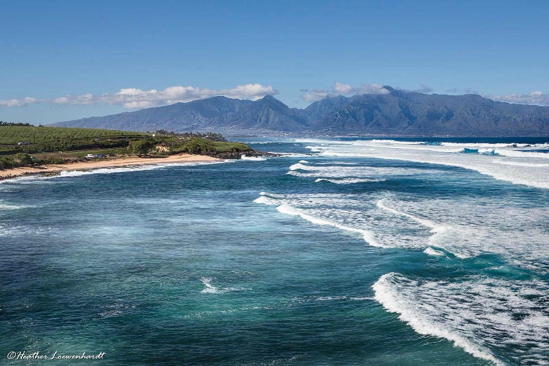 Lookout View of Ho'okipa Beach