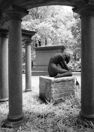 Peristyle and Statue