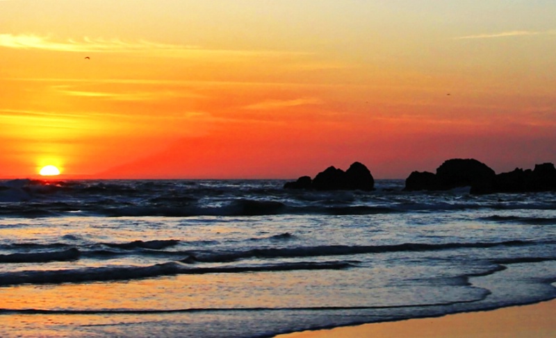 Left Coast Sunset