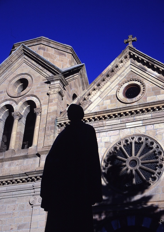 St. Francis de Asis Chapel with silhouette, SF