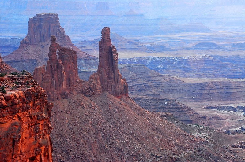 Hazy Canyon Morning