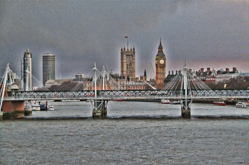 View from the Waterlool Bridge