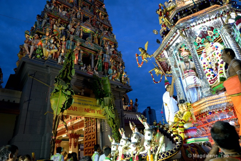 2013 Silver Chariot Procession (Thaipusam) Temple - ID: 13692825 © Magdalene Teo