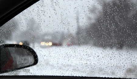 Warm Car In A Snow Storm