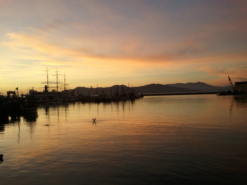 Sunset on San Francisco Bay