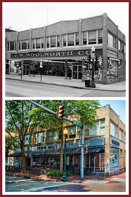 Woolworth's Then and Now #376 - ID: 13709979 © Timlyn W. Vaughan